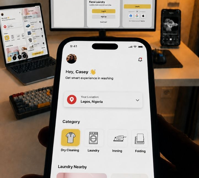 Product & UI/UX Design sample 1