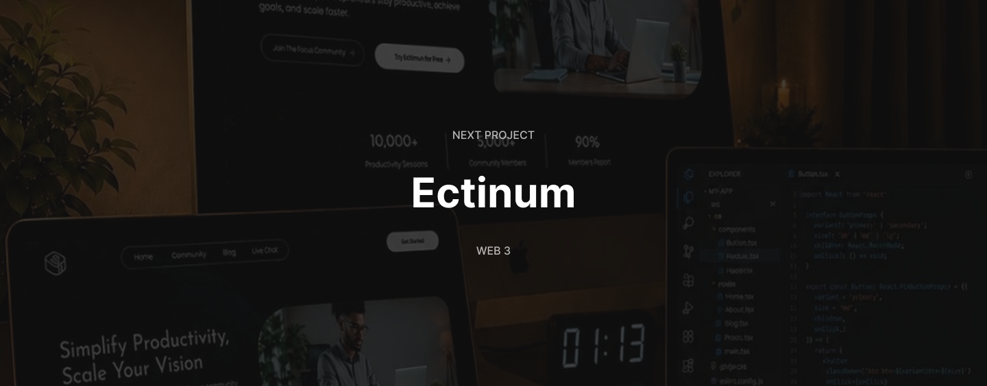 Next project — Ectinum
