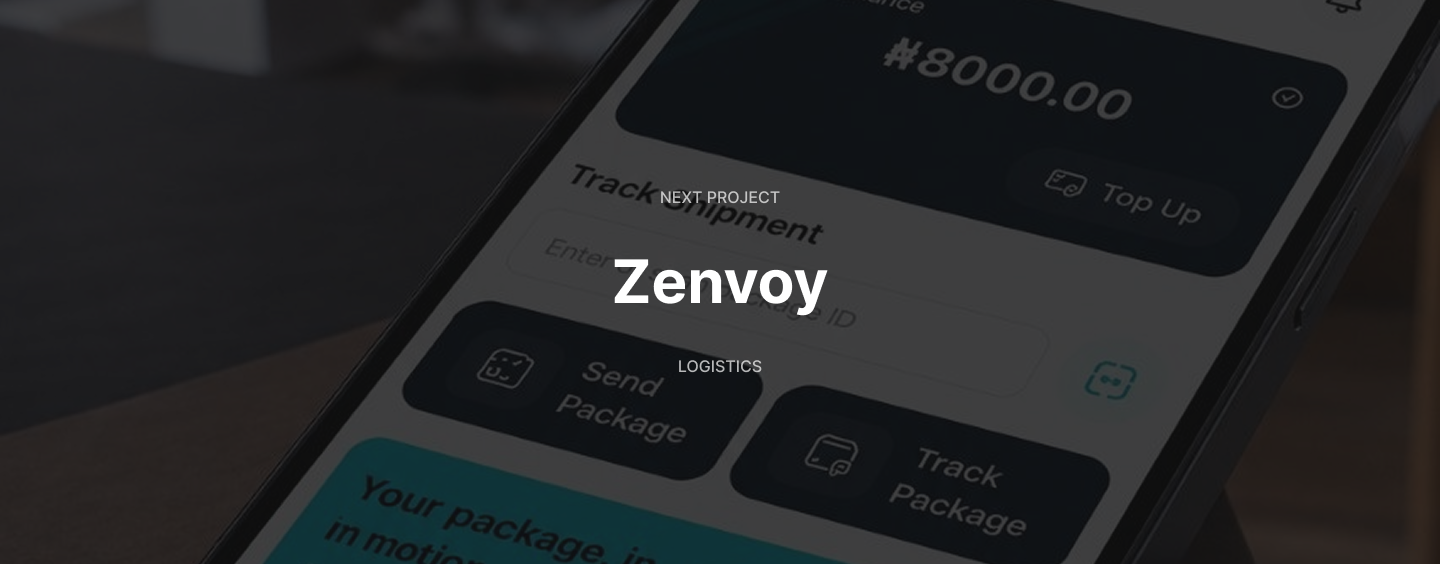 Next project — Zenvoy